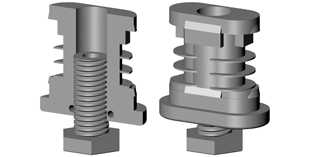 Insert-vrins pour tube ovale